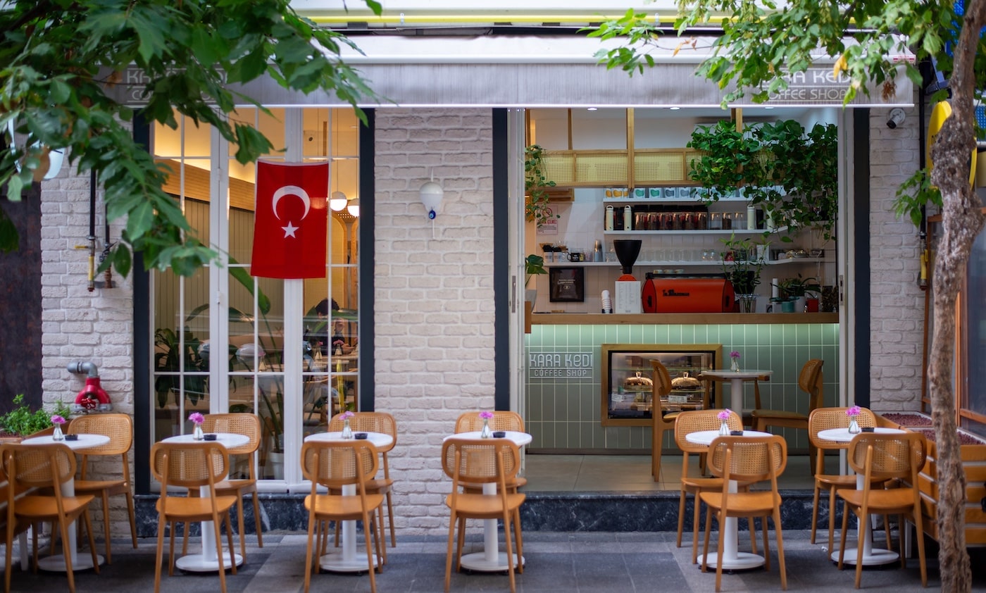 Coffee shop in Istanbul